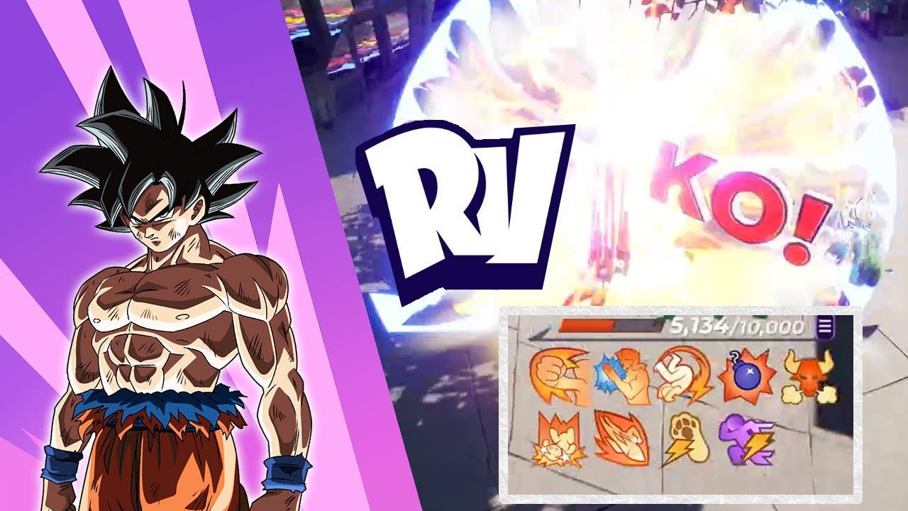 GOING ULTRA INSTINCT WITH NO HEALTH PERKS - 27K DMG  l RUMBLEVERSE