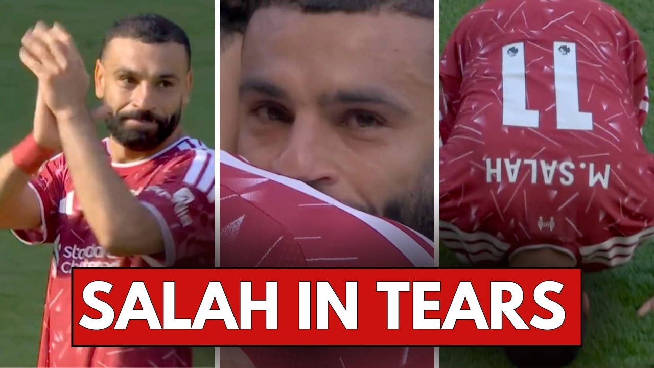 Mo Salah Final Sub - Liverpool Players Guard of Honour