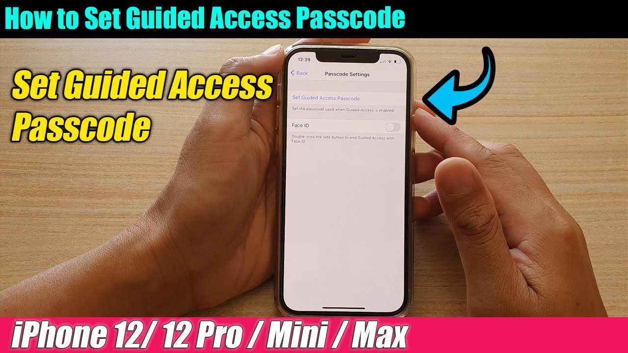 IPhone 12 12 Pro How To Set Guided Access Passcode YouTube IPhone 12 12 Pro How To Set Guided Access Passcode YouTube