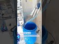 Liquid detergent pouch packing machine