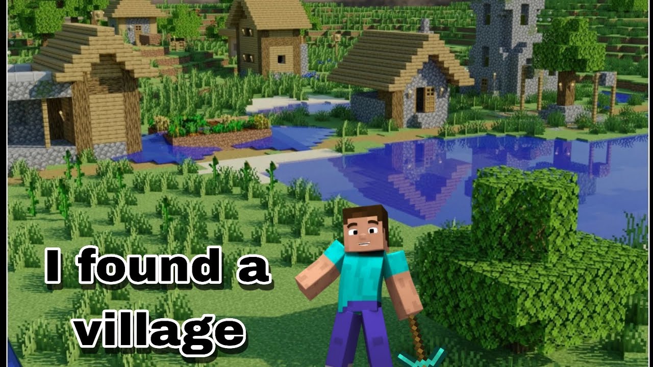 I found a village Minecraft hardcore #2 - YouTube