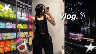 bangkok diaries🍥| episode 1|: first trip in 2024, care bears cafe, shopping...౨ৎ˚