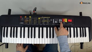 Синтезатор Yamaha PSR-F52 10 простых мелодий/простые мелодии/Simple melodies/популярные мелодии