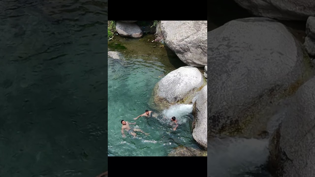 Exploring a Secret Waterfall Pool in Bir Billing, Himachal Pradesh 