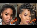 HOW I DO MY TWIST OUT ON MY STRAIGHT NATURAL SHORT HAIR | CHICMARIE