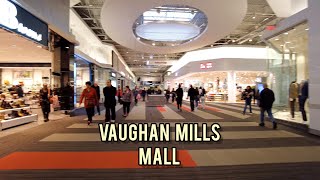 Vaughan Mills Mall Shopping Center Canada Walking Tour