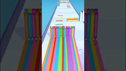 Pencil Rush 3D All Levels Gameplay Android/iOS #shorts #pencilrush3d