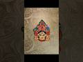 Let's Paint Maa Durga's Face.                                                    #trending #shorts