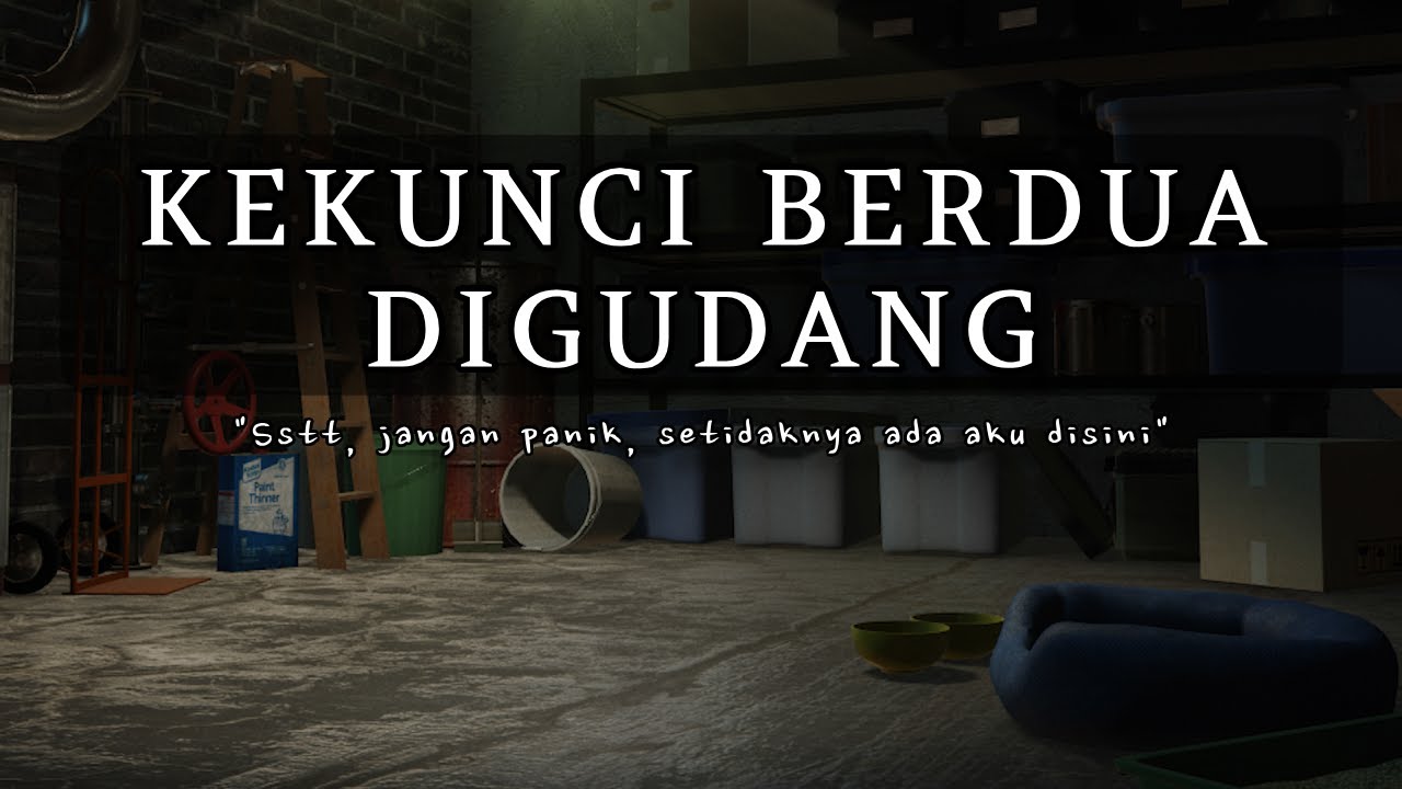 Kekunci Digudang Berdua [ASMR] [Panik] [Comforting]