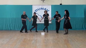 Hora in Doua Parti, Romanian folk dance