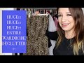 Going through and Decluttering my ENTIRE WARDROBE!