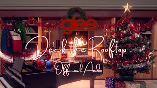Glee - Deck The Rooftop ( Fireplace Video)
