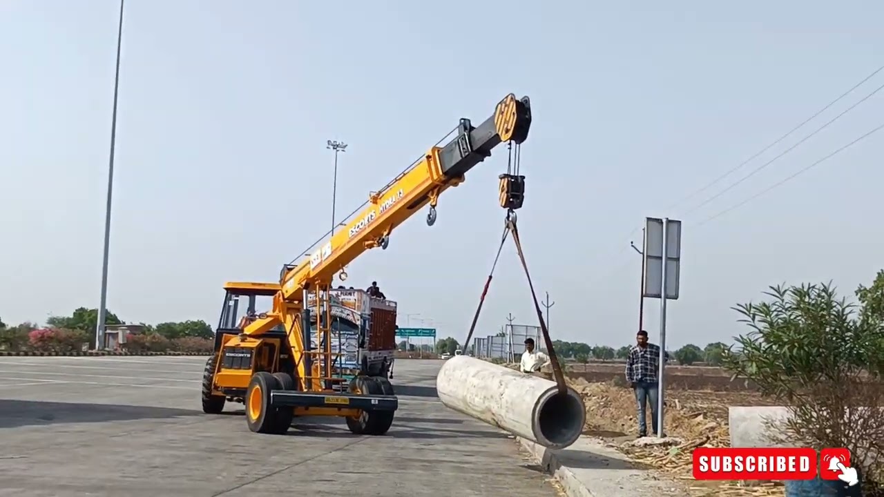 NH 52 Tolnaka hydra and haywa pipe transfer
