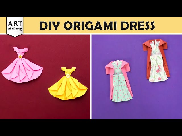 how to make a paper princess dress How to make Paper dress /wedding dress for doll