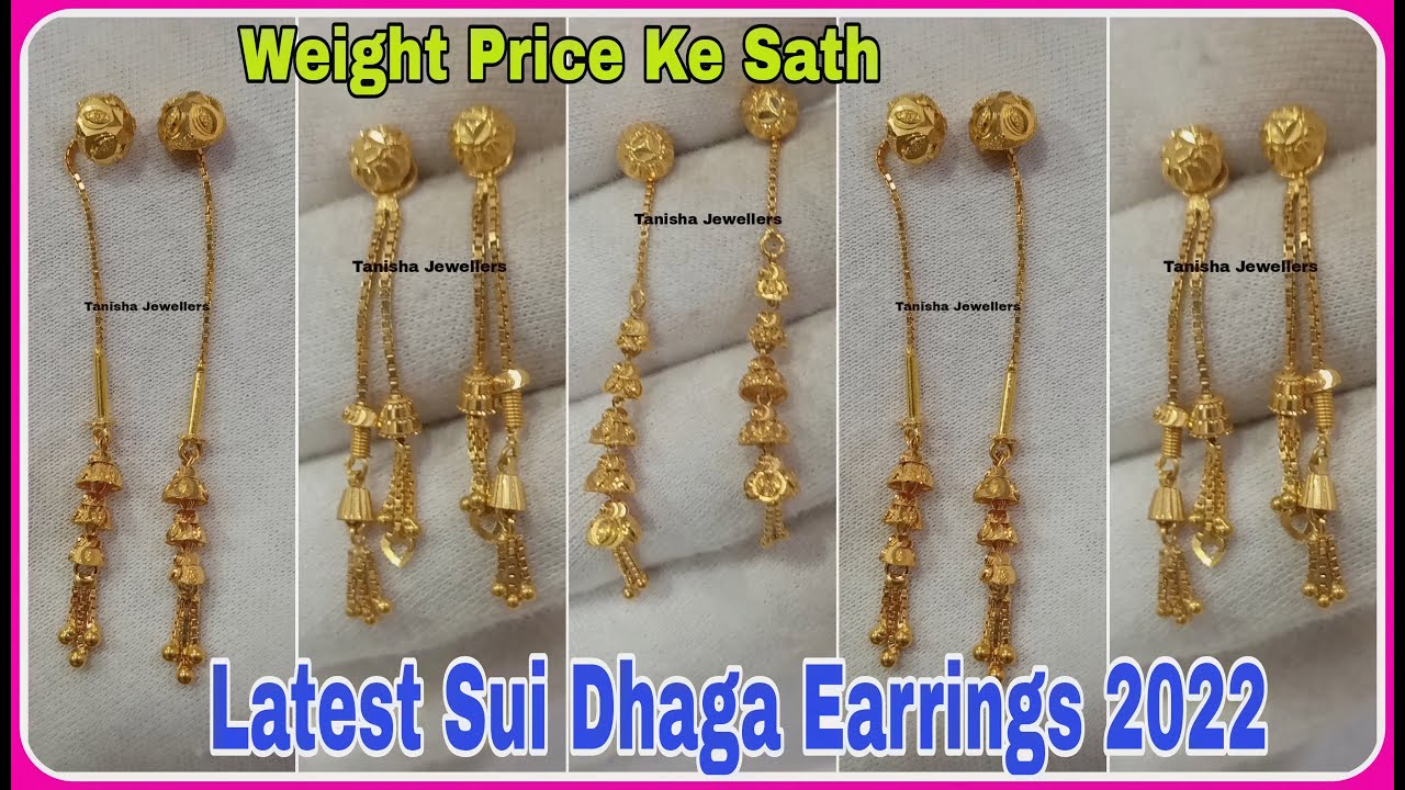 Buy 92.5 Flower Sui Dhaga Earrings - Unniyarcha