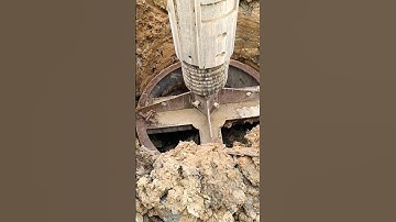 2400 Dia Boring piling in Singapore / bored pile work. piling work. #piling #bored #shorts #machine