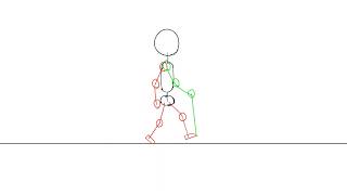 Walk Cycles Animation Test