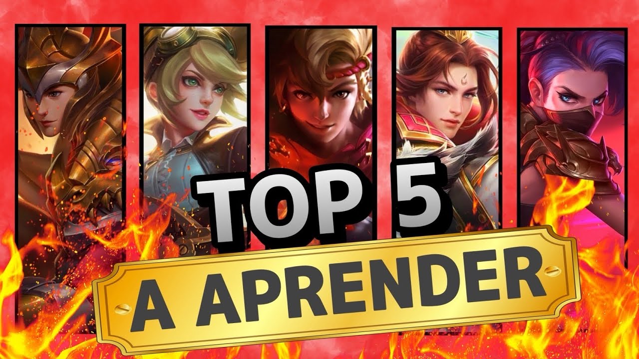 TOP 5 HEROES QUE TIENES QUE APRENDER | Estos Heroes Los Podras Usar En Cualquier META