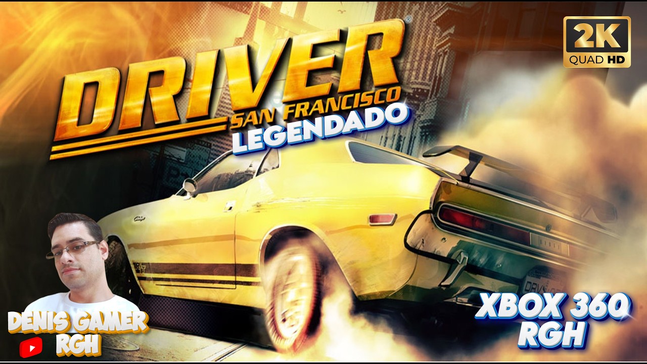 ドライバー：サンフランシスコ Driver: San Francisco for Xbox 360 RGH Subtitled in Brazilian