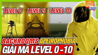 Phân Tích Game: The Backrooms Roblox: Apeirophobia - Giải Mã Level 0 - 10 | meGAME