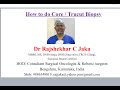 How to do core  trucut biopsy dr rajshekhar c jaka