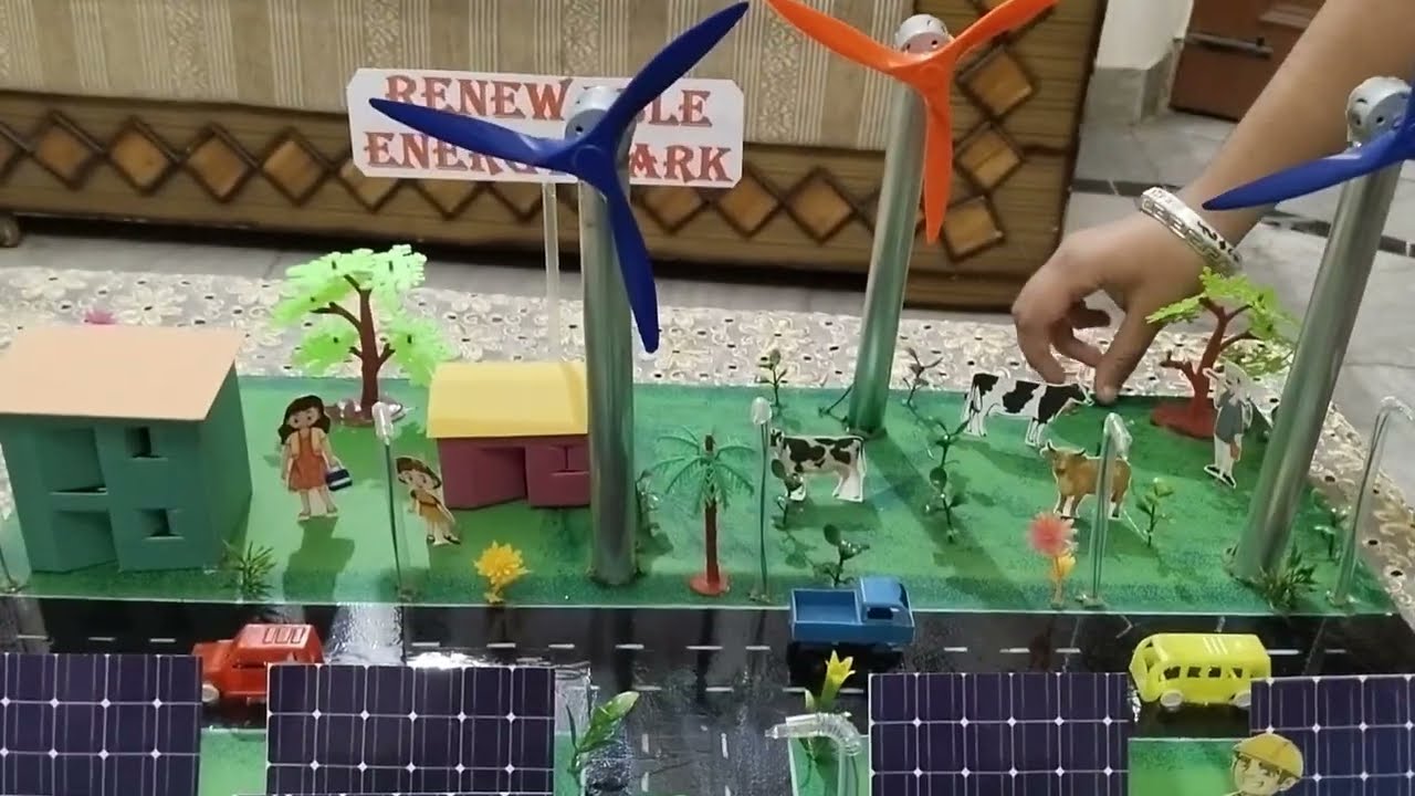 Renewable Energy Park Science working model 