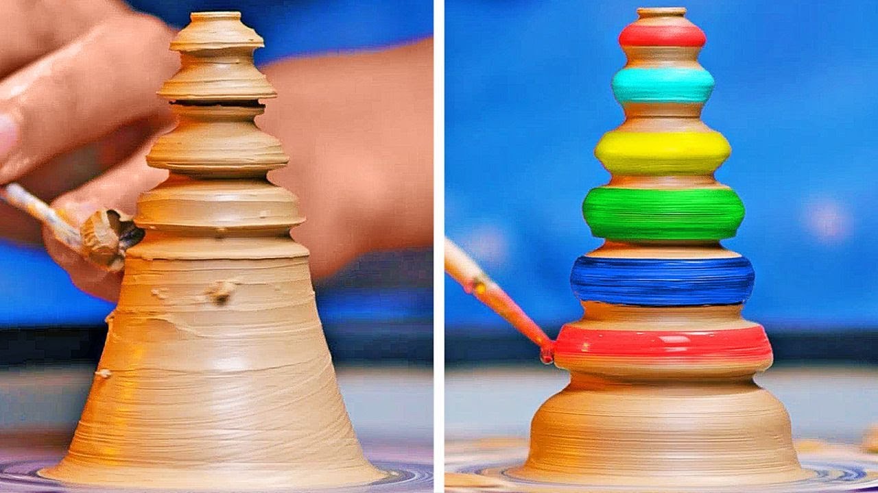 COMO FUNCIONA UMA OLARIA || Fazendo Obras De Arte Com Argila E Cerâmica