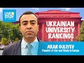 TOP 5 Ukrainian University Rankings / Admission for Study in Ukraine