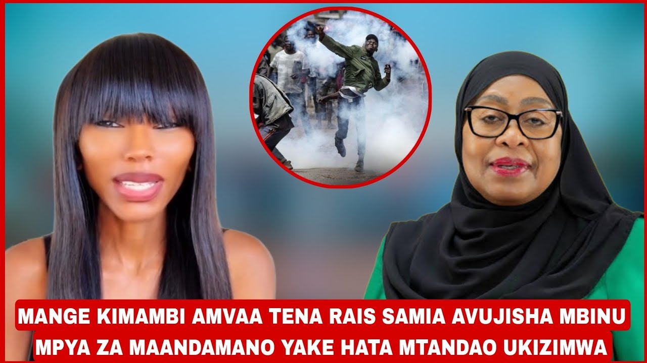 KIMENUKA MANGE KIMAMBI AMVAA TENA RAIS SAMIA, AVUJISHA MBINU ZA MAANDAMANO YAKE MTANDAO UKIZIMWA