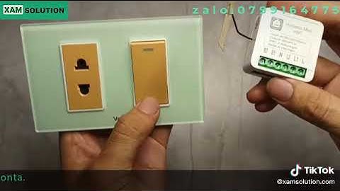 Công tắc thông minh wifi Hunonic mini