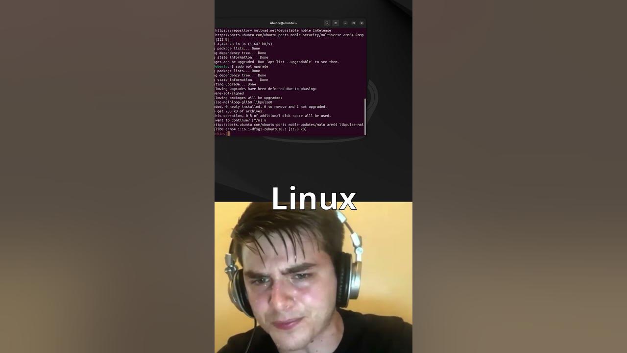 Windows VS Linux Installing Browser #memes #linux #windows