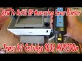 How to refill hp neverstop laser mfp 1200n printer toner kit cartridge103a hp reloadable tank