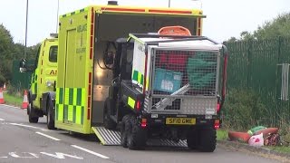 WMAS - HART - ATV & Pod - Polaris & Iveco Daily - Leaving Helimed 06