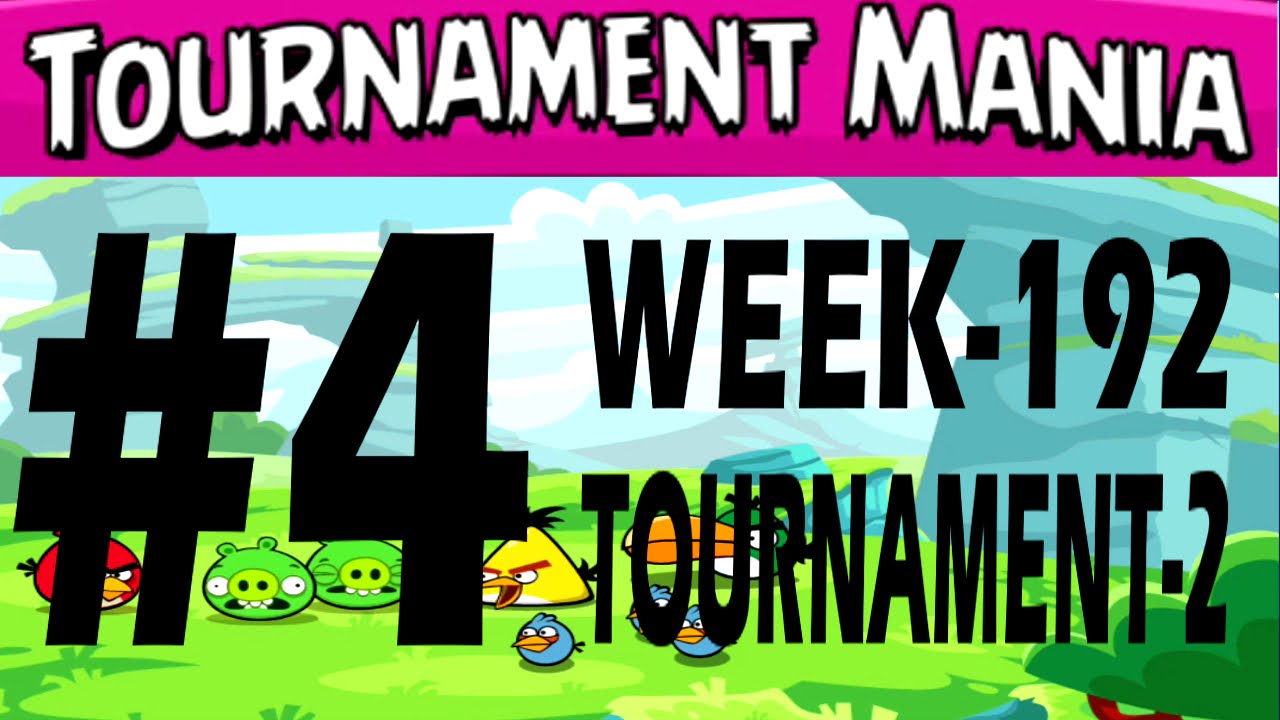 Angry Birds Friends-Tournament Mania - 2nd tournament {Week-192} Level-4 High Score Strategy