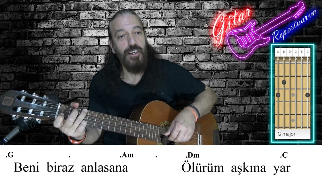 Gitar Repertuarım 003 - Anlasana - Haluk Levent