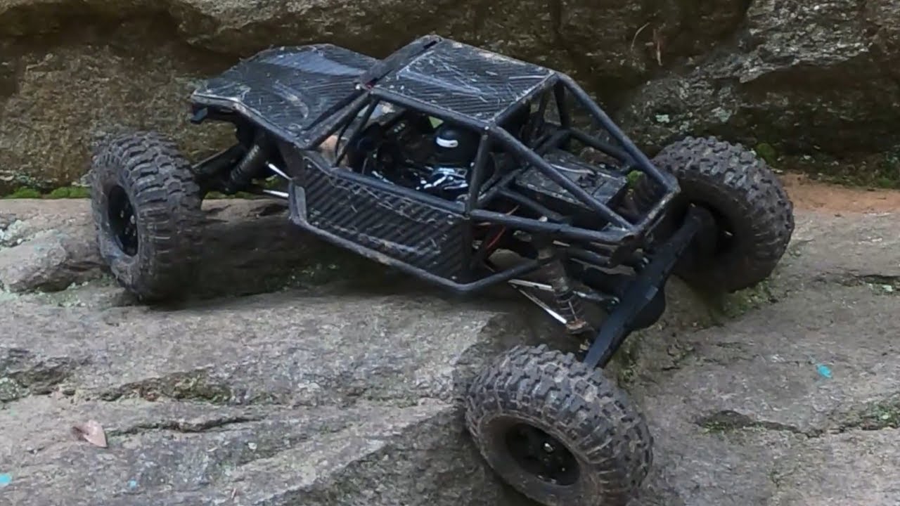 Axial Capra with YZZR Premium Crawler Inserts 
