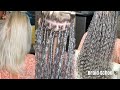 How to Braid Fine Straight Hair|Grey Knotless Goddess Braids|Braid School Ep. 34