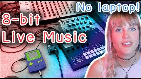 Performing live with MIDI controllers: Squarp Pyramid, Vermona Drums, Moog Sirin bass & Game Boy!