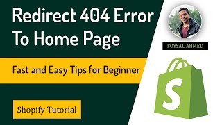 How To Redirect 404 Error To Home Page ✅ Non Shopify URL To Home Page screenshot 5