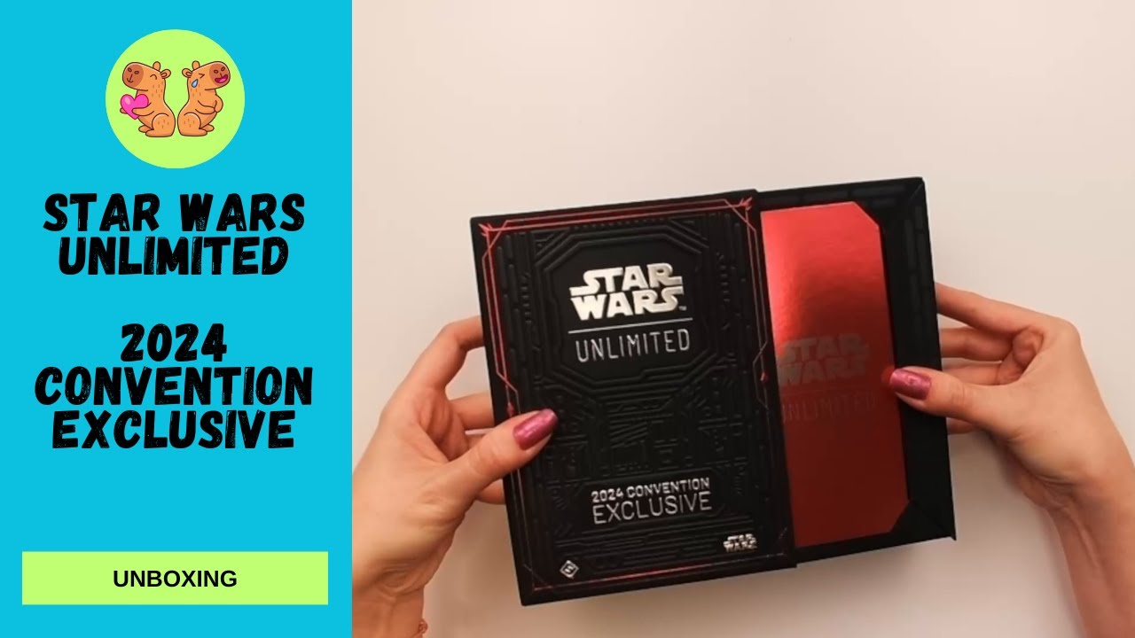 Unboxing de Star Wars Unlimited — 2024 Convention Exclusive YouTube