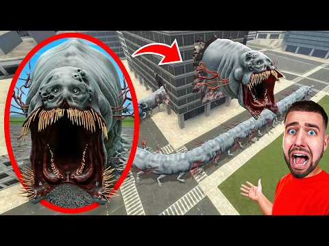 IRON LUNG SEA MONSTER MANGE LA VILLE COMME UN VERS DE TERRE GÉANT !