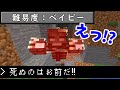 【マイクラ】チャットだけでボスが死ぬ!?難易度ベイビーが面白かったｗ【赤髪のとも】