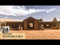How to build a Western Horse Stables 🐴| Build Tutorial | ARK: Survival Ascended | Roleplay | PVE