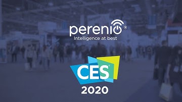 Highlights from CES 2020 | Perenio IoT global launch and announcement of the Kickstarter campaign
