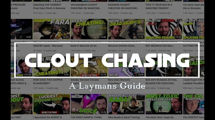 Clout Chasing in Warzone