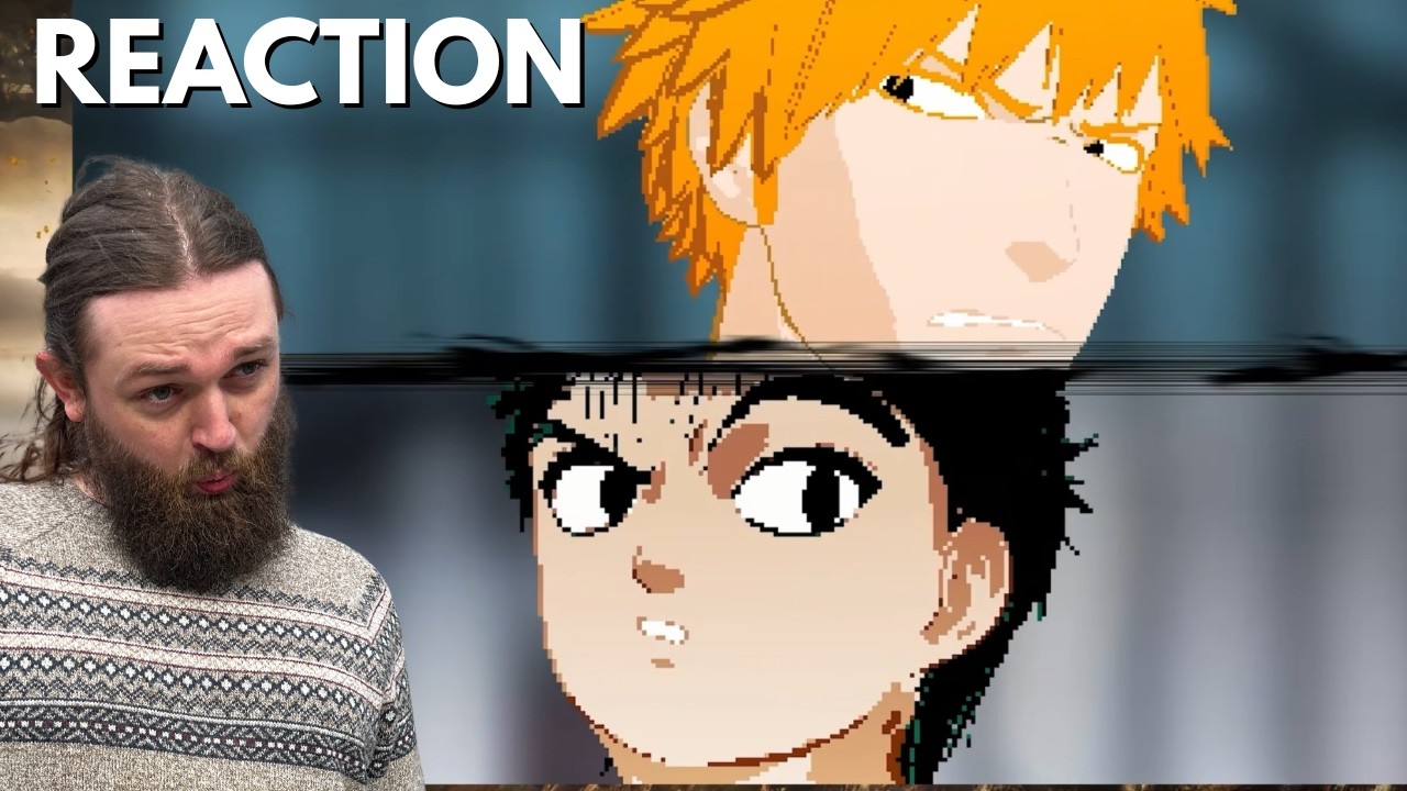 Реакция на бой Yu Yu Hakusho против Bleach Death Battle