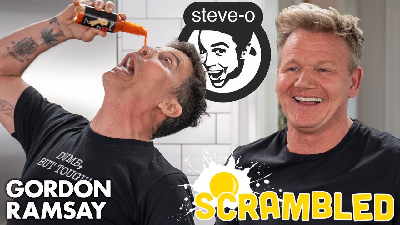 Download Steve-O Shocks Gordon Ramsay While Making A Southwestern Omelette | Scrambled
