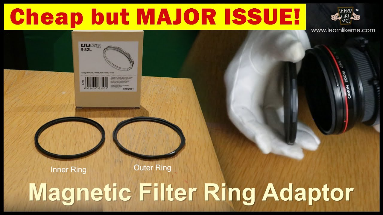 UURig / Ulanzi Filter Ring Adaptor Manfrotto Xume