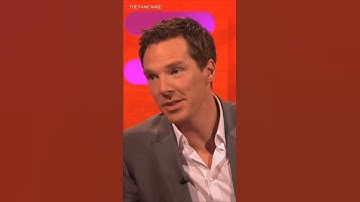 Why Benedict Cumberbatch is terrified of penguins #benedictcumberbatch #penguin #documentary #shorts