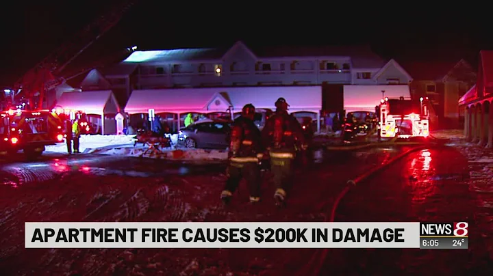 West-side apartment building fire displaces 30, leaves $200,000 in damage